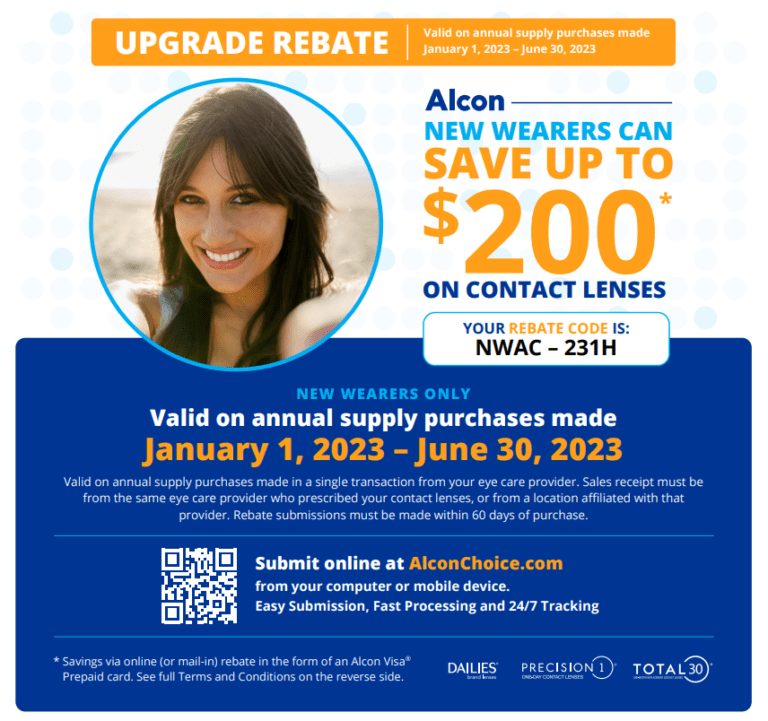 Alcon Choice Rebate Code 2023 Printable Rebate Form