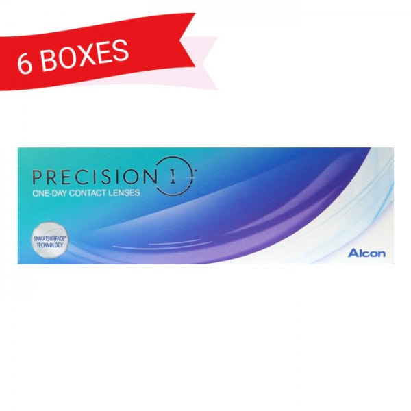 ALCON Precision 1 Day 6 Boxes Singapore Contact Lenses Free 