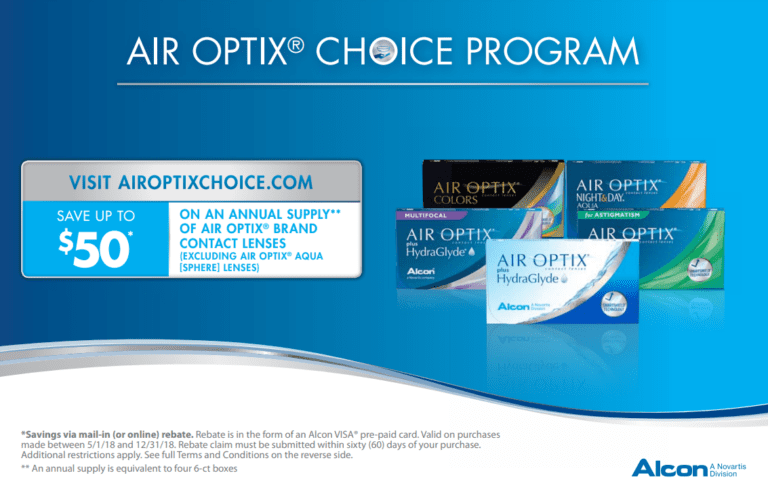 Rebate Air Optix Printable Rebate Form