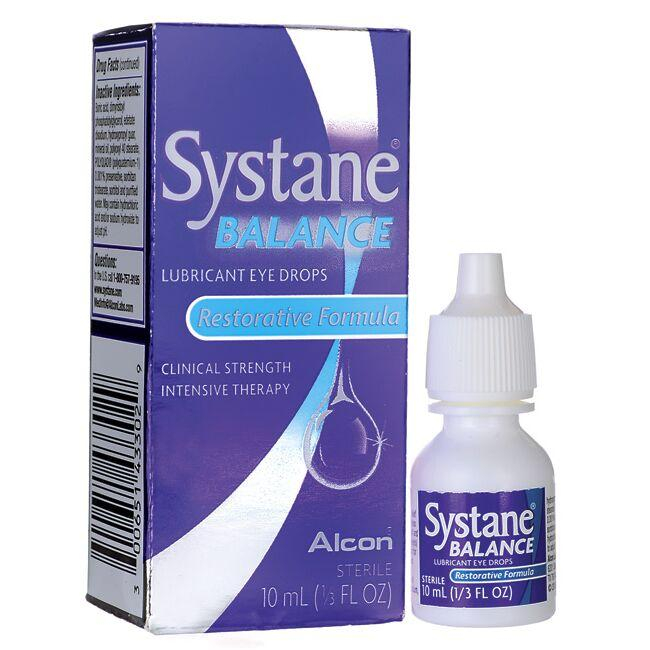 Alcon Systane Balance Lubricant Eye Drops Restorative Formula 0 33 Fl 