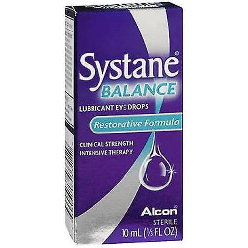 Alcon Systane Balance Lubricant Eye Drops Restorative Formula 0 33 Fl 