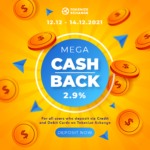 Mega Cashback For All A 2 9 TKX Rebate For Credit Debit Card Deposits